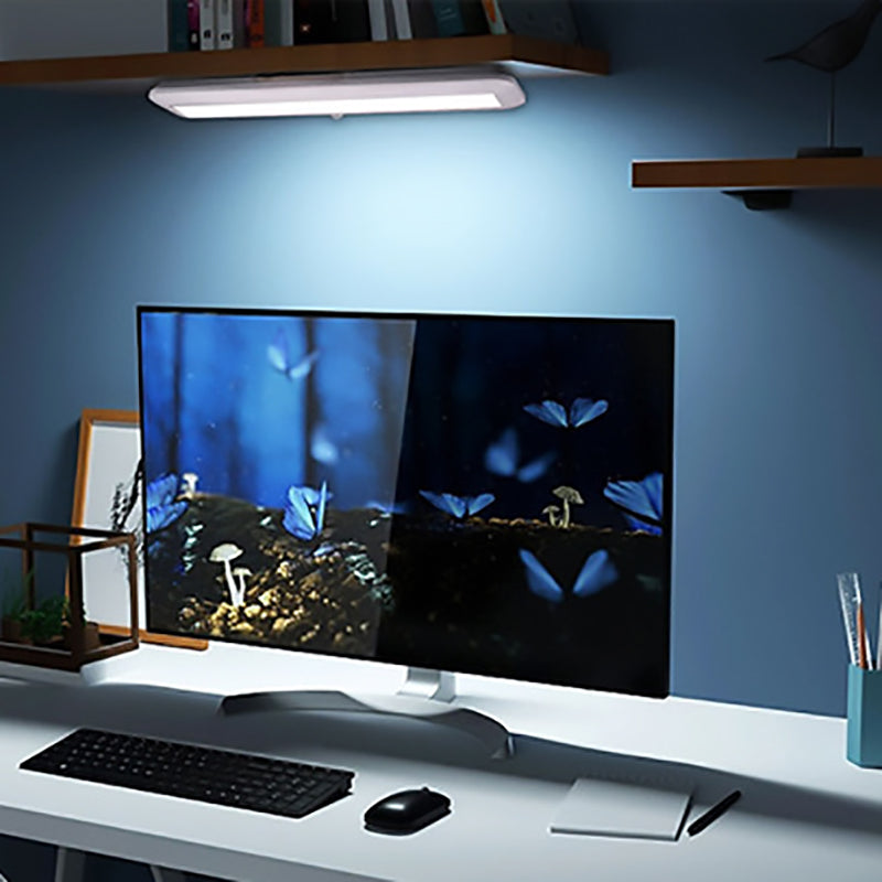 Moderne minimalistische Körpersensor magnetisch wiederaufladbare rechteckige Streifen ABS Acryl LED Wandleuchte Nachttischlampe für Schlafzimmer 