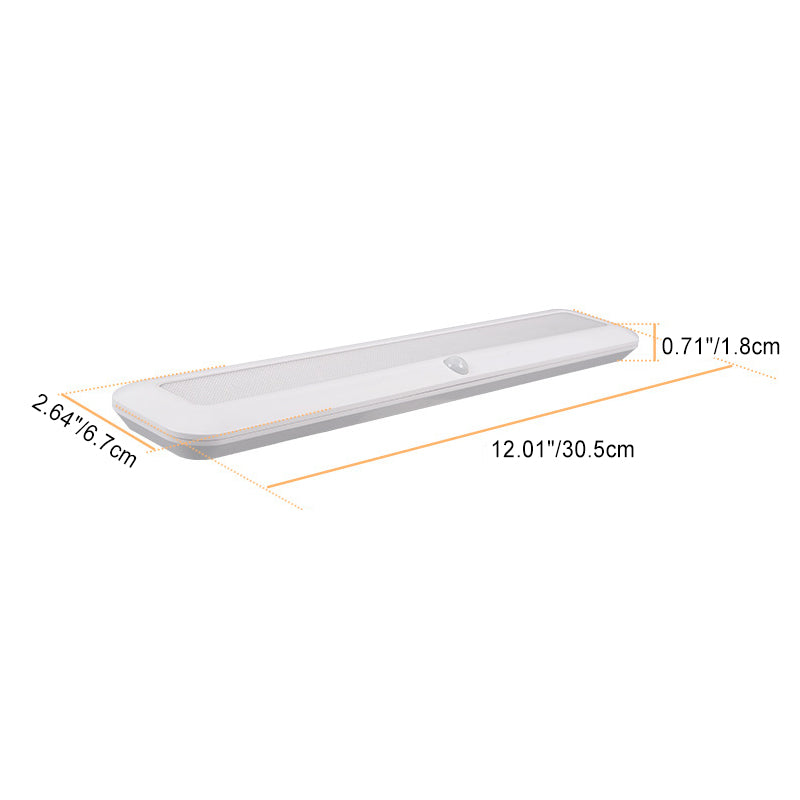 Moderne minimalistische Körpersensor magnetisch wiederaufladbare rechteckige Streifen ABS Acryl LED Wandleuchte Nachttischlampe für Schlafzimmer 