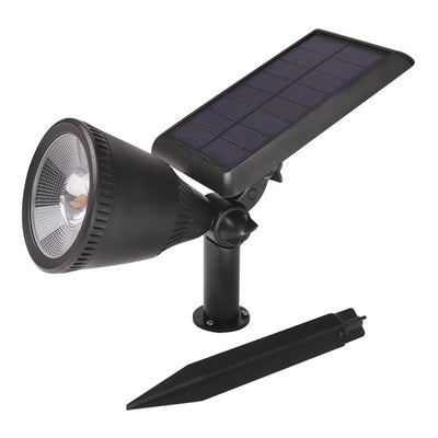 Applique murale LED en ABS PC avec projecteur à corne étanche solaire de simplicité moderne pour patio extérieur 