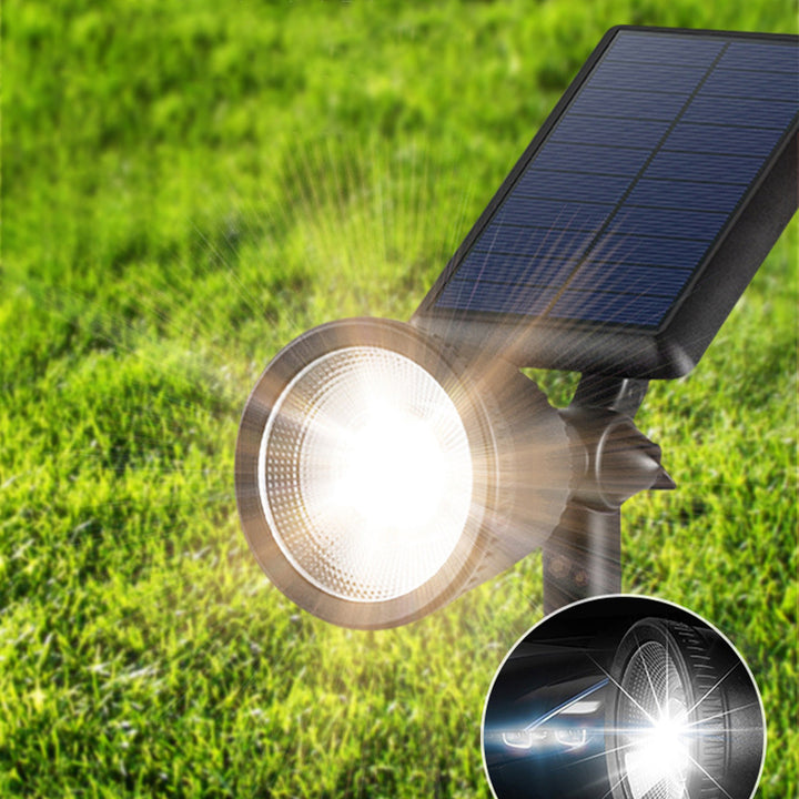 Moderne Einfachheit Solar Wasserdichte Horn Spotlight ABS PC LED Wandleuchte Für Außenbereich Terrasse 