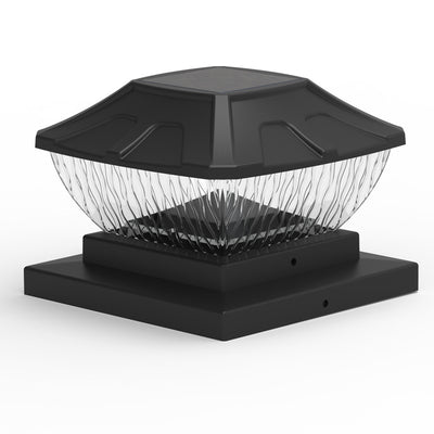 إضاءة خارجية LED بلاستيكية مقاومة للماء تعمل بالطاقة الشمسية بتصميم بسيط وحديث لإضاءة المناظر الطبيعية في الفناء الخارجي 