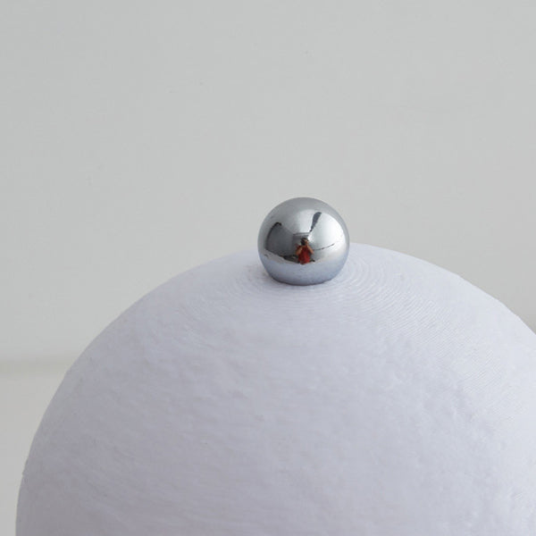 Lampe de Table LED Rechargeable Astronaute Lunaire Créative Contemporaine ABS PS pour Enfants Veilleuse pour Chambre 