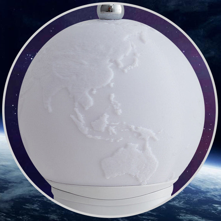 Lampe de Table LED Rechargeable Astronaute Lunaire Créative Contemporaine ABS PS pour Enfants Veilleuse pour Chambre 