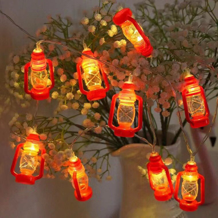 Lumières à cordes LED de bouteille d&