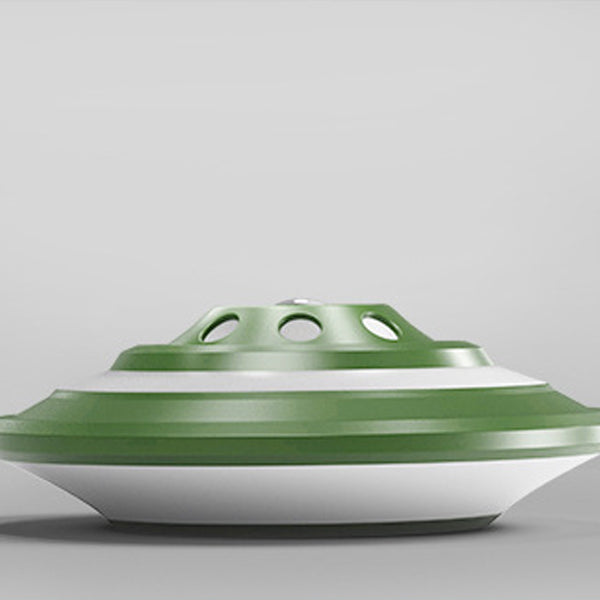 Lampe murale LED ronde UFO magnétique ABS avec capteur humain rechargeable créatif contemporain, veilleuse pour chambre 
