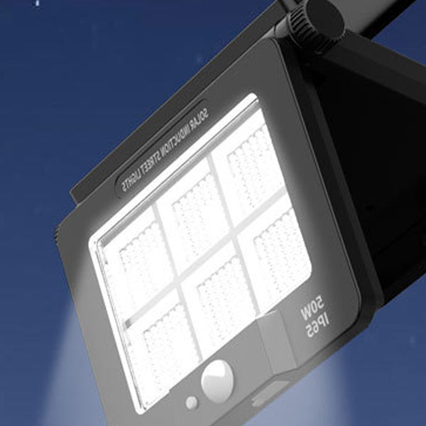 Moderne Einfachheit Solar Wasserdichter Menschensensor Faltbare ABS PC Rechteckige LED Wandleuchte Für Außenbereich Terrasse 