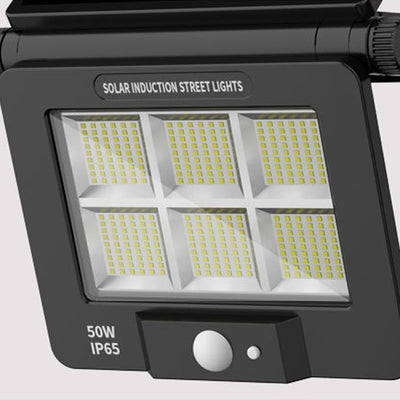 Moderne Einfachheit Solar Wasserdichter Menschensensor Faltbare ABS PC Rechteckige LED Wandleuchte Für Außenbereich Terrasse 