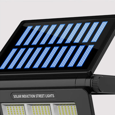 Moderne Einfachheit Solar Wasserdichter Menschensensor Faltbare ABS PC Rechteckige LED Wandleuchte Für Außenbereich Terrasse 