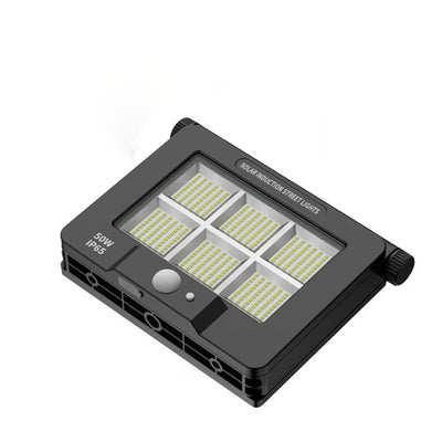 Moderne Einfachheit Solar Wasserdichter Menschensensor Faltbare ABS PC Rechteckige LED Wandleuchte Für Außenbereich Terrasse 