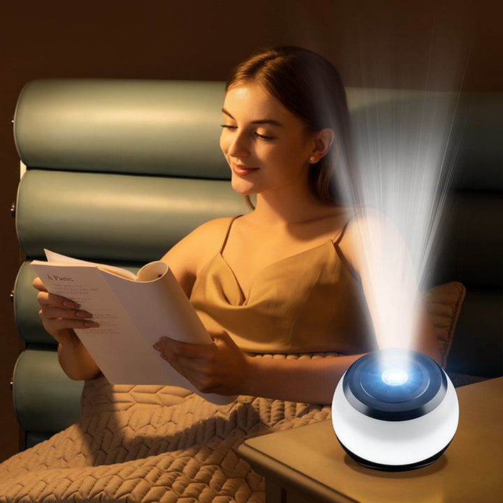 Lampe de poche à bille en ABS rechargeable de simplicité moderne, veilleuse LED portable pour chevet 