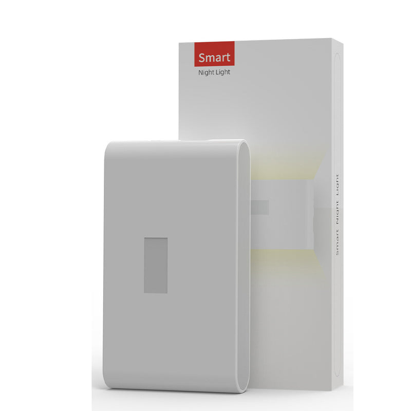Modern Minimalist Rechargeable ABS Rectangular Human Sensor Magnetic LED Wall Sconce Lamp Night Light For Hallway