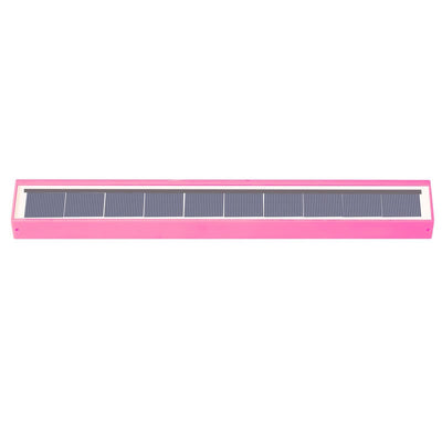 Applique Murale LED à Contrôle Magnétique à Bande ABS Rechargeable Étanche à l'Énergie Solaire de Simplicité Moderne Pour Jardin 