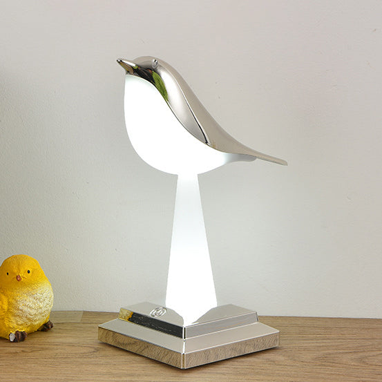 Lámpara de Mesa LED Aroma Magpie Recargable Creativa Contemporánea de ABS PC Luz Nocturna para Mesita de Noche 