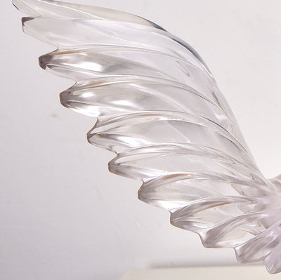 Zeitgenössische Kreative USB ABS Acryl Spannweite Adler Aroma LED Tischlampe Nachtlicht Für Nachttisch 