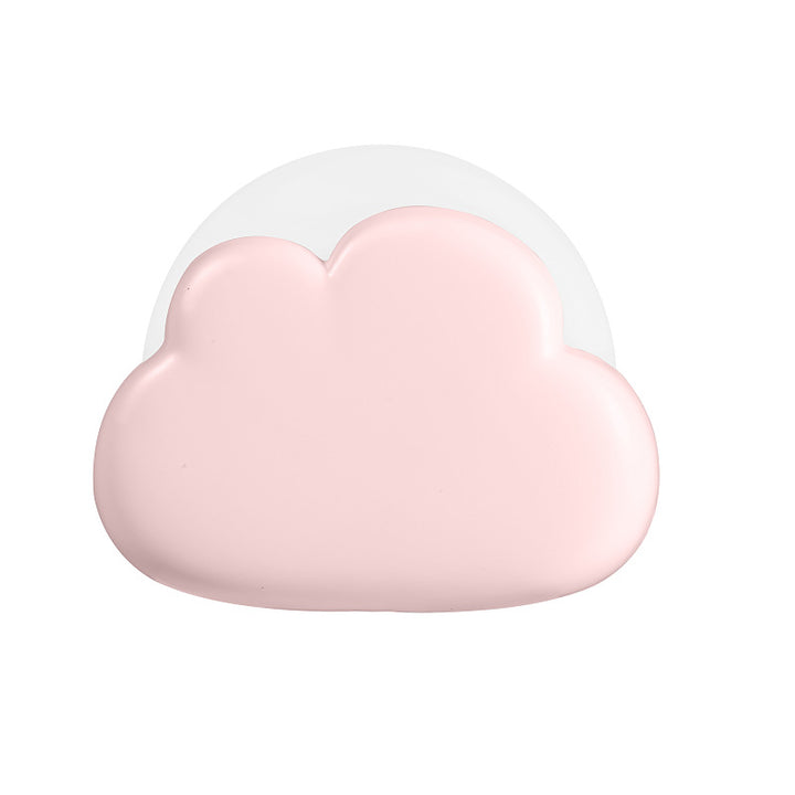 Zeitgenössische nordische wiederaufladbare ABS PP Wolken-LED-Kleine Tischlampe Nachtlicht für das Bett 