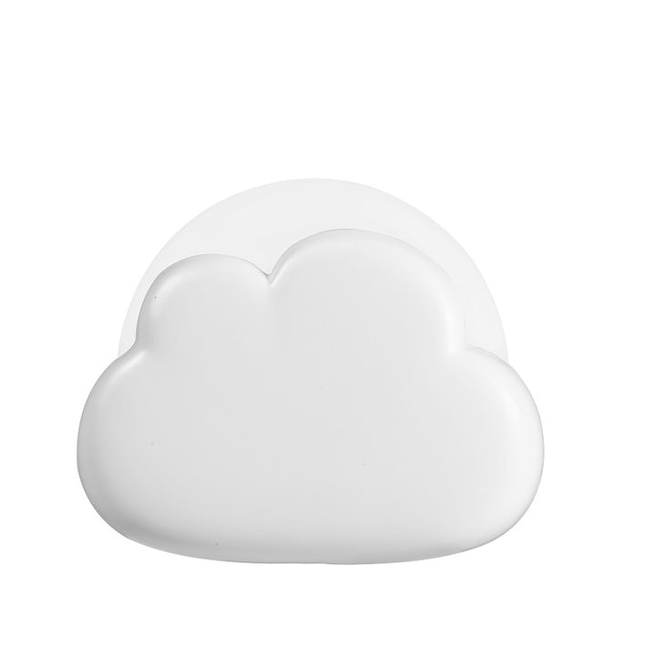 Zeitgenössische nordische wiederaufladbare ABS PP Wolken-LED-Kleine Tischlampe Nachtlicht für das Bett 