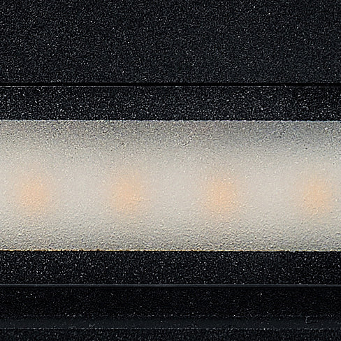 Lámpara Aplique de Pared LED Rectangular de Aluminio Impermeable Creativa Contemporánea para Patio Exterior 