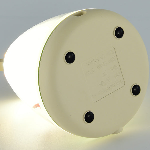 現代的なクリエイティブ充電式ABSアクリルシリンダー動物ウェディングポータブルLEDテーブルランプナイトライトダイニングルーム用 