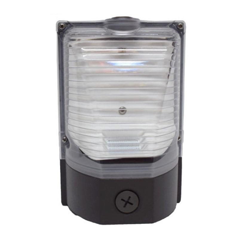 Contemporary Industrial Waterproof Aluminum PC Rectangular Striped LED Wall Sconce Lamp For Outdoor Patio