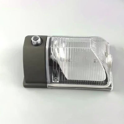مصباح حائط LED مستطيل مخطط من الألومنيوم المقاوم للماء للاستخدام الصناعي المعاصر للفناء الخارجي 