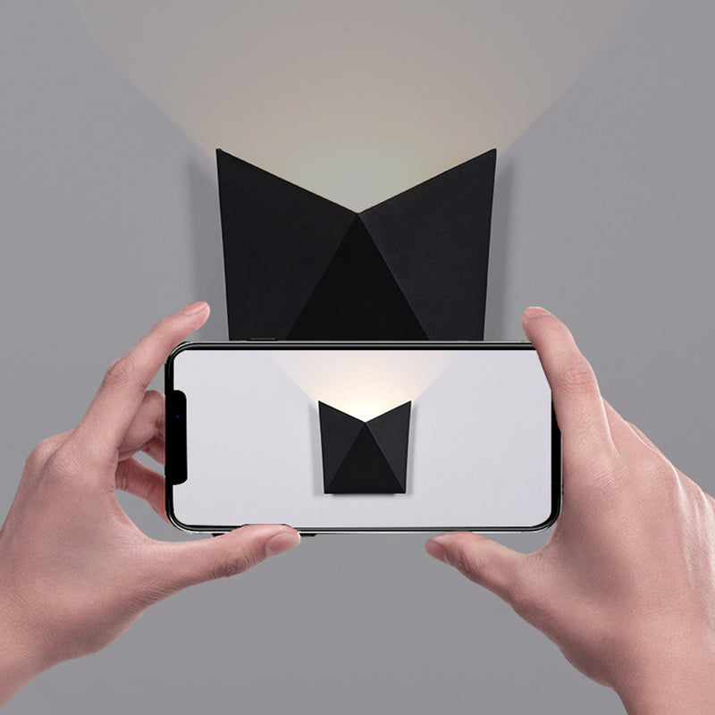 Modern Simplicity Waterproof Aluminum Envelope LED Wall Sconce Lamp For Outdoor Patio