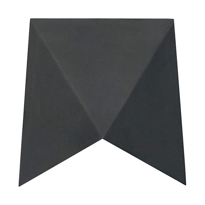 Applique murale LED en aluminium étanche à enveloppe de simplicité moderne pour patio extérieur 