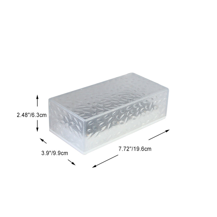 Éclairage extérieur LED rectangulaire en acrylique étanche à l&