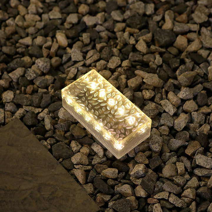 Éclairage extérieur LED rectangulaire en acrylique étanche à l&