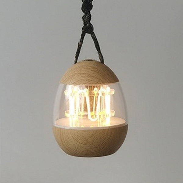 Lampe de table LED suspendue en forme d&