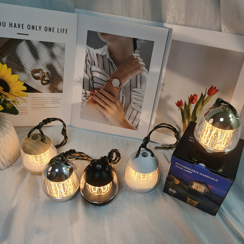 Lampe de table LED suspendue en forme d&
