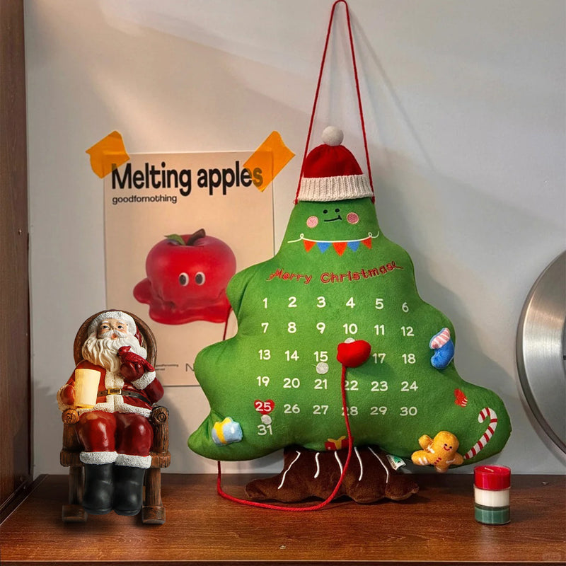 Décoration de Noël du Père Noël avec bougie solaire en résine Art Déco moderne LED petite veilleuse pour chambre 