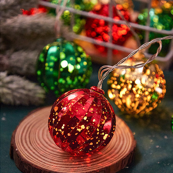 Lumière LED à guirlande pour chambre à coucher avec décoration de sapin de Noël en forme d&