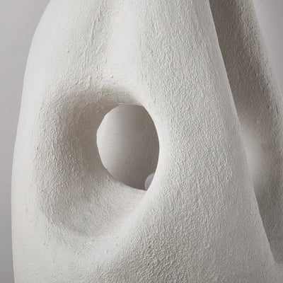 Zeitgenössische kreative Polystyrol unregelmäßige Statue 1-Licht Stehlampe für das Wohnzimmer 