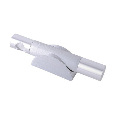 Applique murale LED orientable en aluminium acrylique brossé industriel contemporain pour couloir 