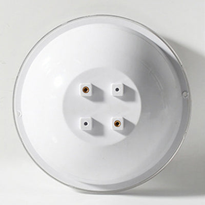 Lumière extérieure sous-marine LED haute puissance ronde en ABS PC imperméable de simplicité moderne pour patio extérieur 
