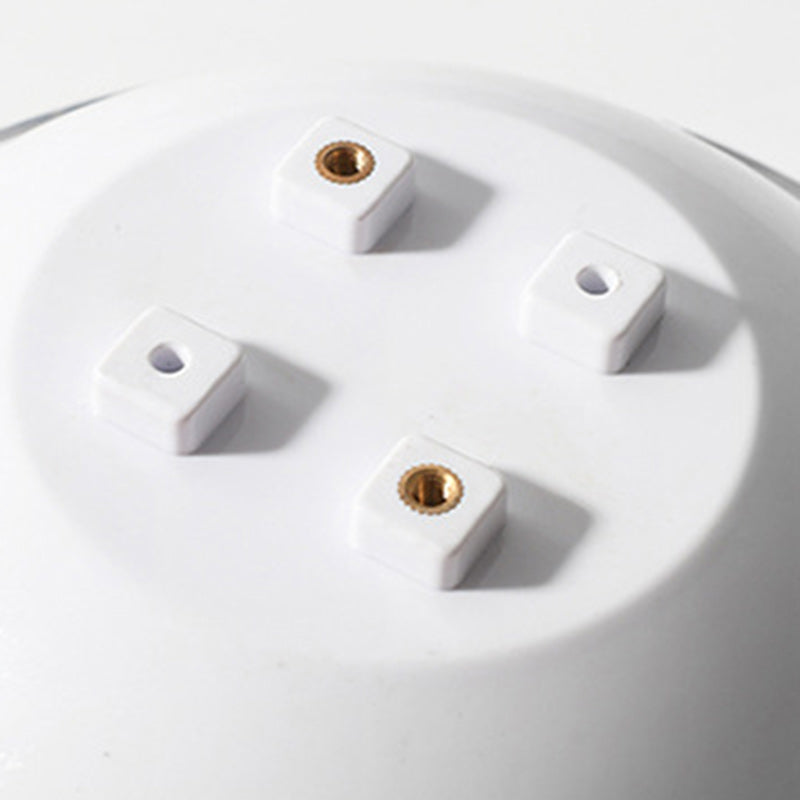 Lumière extérieure sous-marine LED haute puissance ronde en ABS PC imperméable de simplicité moderne pour patio extérieur 