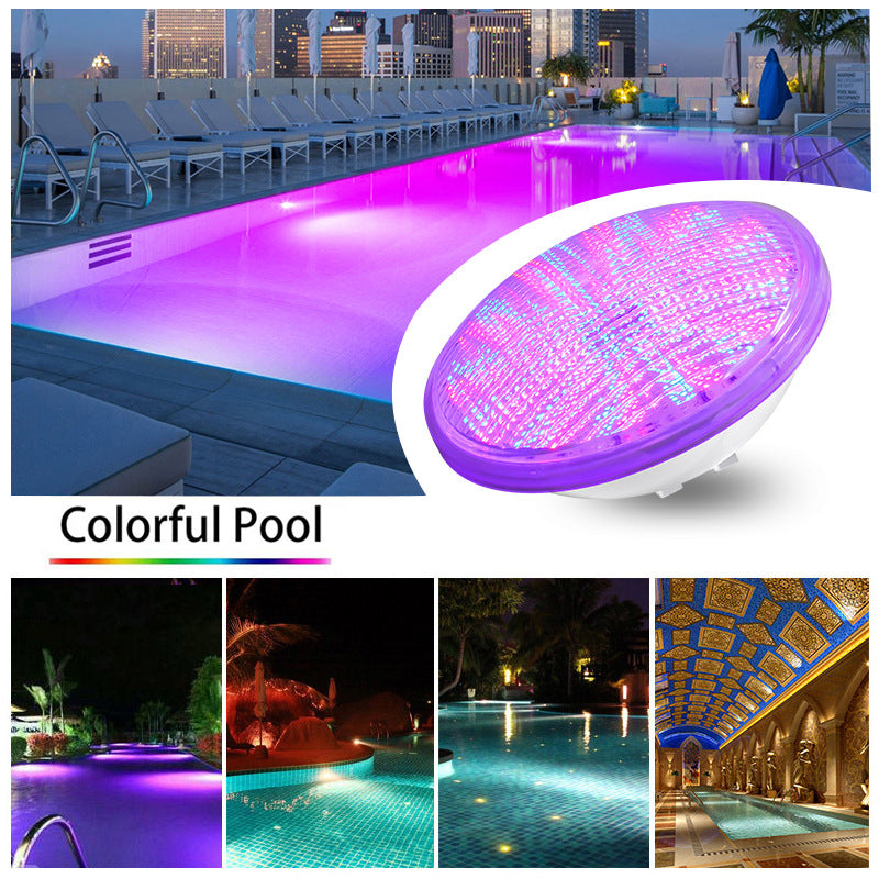 Lumière extérieure sous-marine LED haute puissance ronde en ABS PC imperméable de simplicité moderne pour patio extérieur 