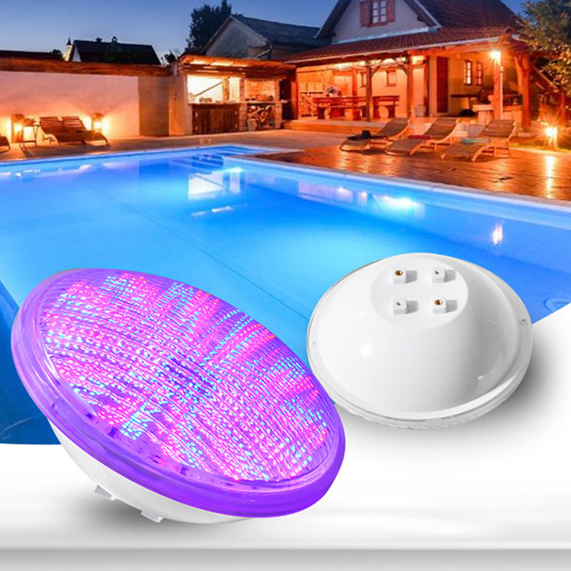 Lumière extérieure sous-marine LED haute puissance ronde en ABS PC imperméable de simplicité moderne pour patio extérieur 