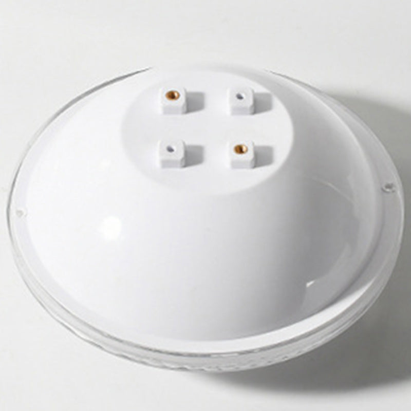 Lumière extérieure sous-marine LED haute puissance ronde en ABS PC imperméable de simplicité moderne pour patio extérieur 