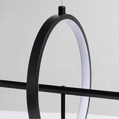 Modern Simplicity Iron Glass Ball Bubble 7/10 Light Chandeliers Island Light For Dining Room