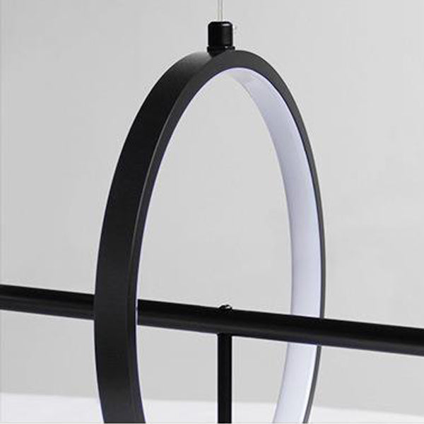 Modern Simplicity Iron Glass Ball Bubble 7/10 Light Chandeliers Island Light For Dining Room