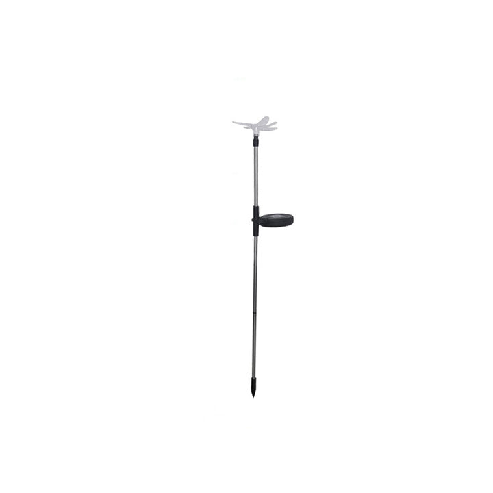 Modern Art Deco Solar Waterproof Stainless Steel PVC Plastic Butterfly Dragonfly Flying Bird LED Outdoor Light Landscape Lighting For Garden