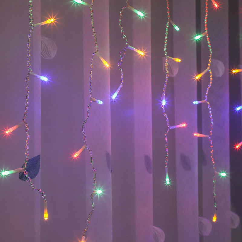 Modern Simplicity Waterproof PVC Copper Wire Waterfall Ice Strip LED Decorative String Light Outdoor Light For Outdoor Patio
