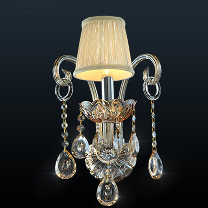 Traditional European Glass Fabric Crystal Goat&