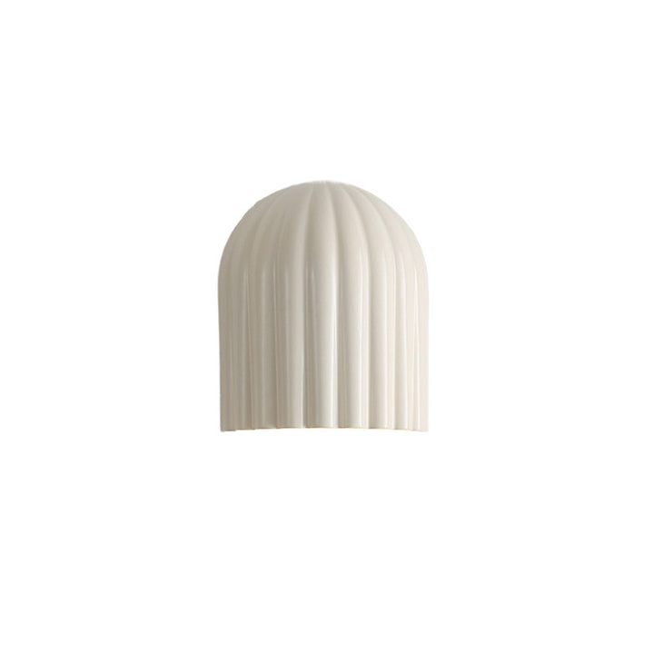 Traditional French Iron Resin Oval Striped 2-Light Wall Sconce Lamp For Bedroom