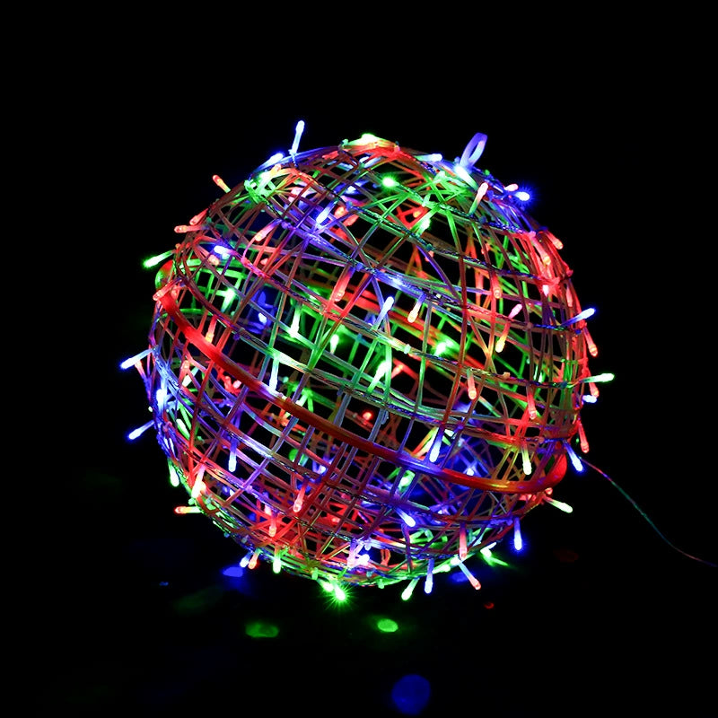 Modern Art Deco Waterproof PVC Hanging Ball Decoration LED Outdoor Pendant Light Outdoor Light For Garden