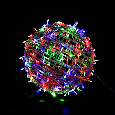 Modern Art Deco Waterproof PVC Hanging Ball Decoration LED Outdoor Pendant Light Outdoor Light For Garden