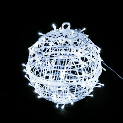 Modern Art Deco Waterproof PVC Hanging Ball Decoration LED Outdoor Pendant Light Outdoor Light For Garden