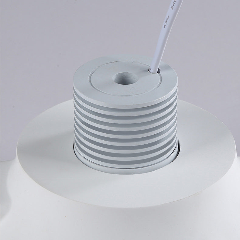 Traditional French Plaster Aluminum Round Zodiac Three-dimensional Pattern Recessed LED Flush Mount Ceiling Light Spotlight For Hallway