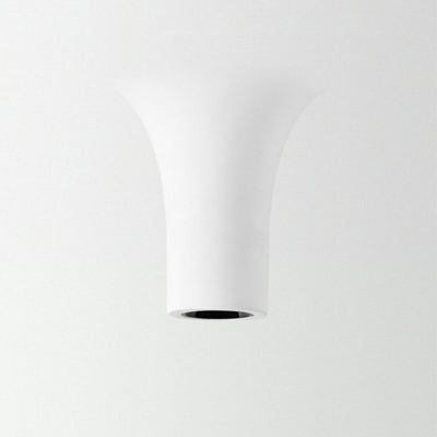 Modern Art Deco Plaster Iron Water Drop 1-Light Flush Mount Ceiling Light Spotlight For Hallway